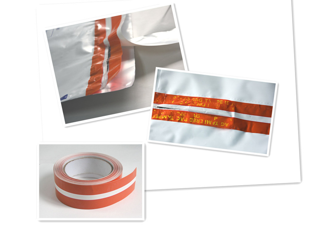 Plastic LDPE Tamper Evident Security Bags Level 4 Temperature Sensitive