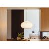 Buy cheap Fabric Shade with acrylic ABS modern wedding restaurant E27 pendant lamp from wholesalers
