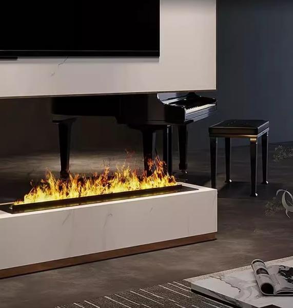 Buy cheap Country Style Farmhouse Electric Fireplace With Remote Control And Overheat Protection from wholesalers