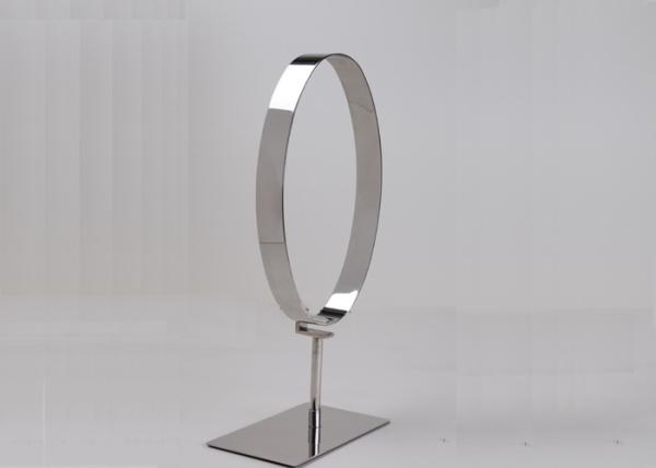 Buy cheap Mirror Finished Stainless Steel Metal Belt Display Stand / Belt Display Hanger from wholesalers