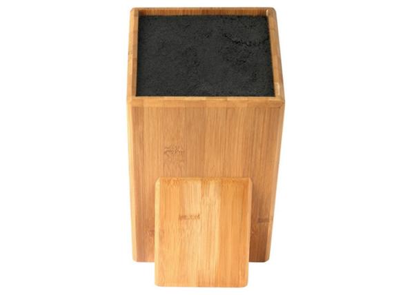 High Quality Eco-Friendy Universal Bamboo Wood Knife Block Storage Holder