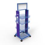 Hot Selling Supermarket Water Bottle Display Shelves Metal Wire Display Racks