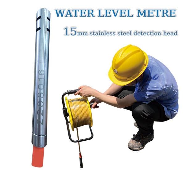 Buy cheap Portable Water Level Meter 30-500M Underground Well Deep Water Level Gauge from wholesalers