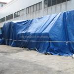 Truck Cargo Cover PE Coated Heavy Duty Waterproof Tarpaulin Roll with Eyelets