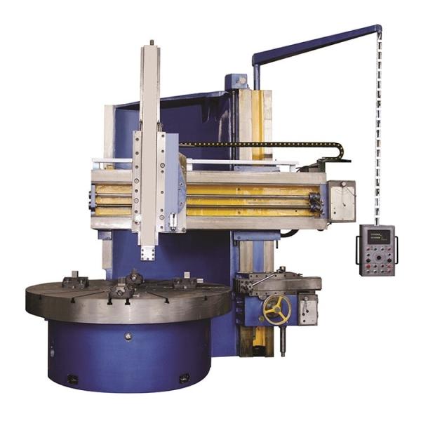 Quality Vtl Vertical Turret Lathe Machine Heavy Duty Manual DRO Display Single Column for sale