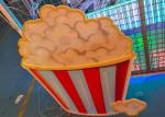 Popcorn Cinema Billboard LED Neon Flex Sign Lighting Display Cuttable