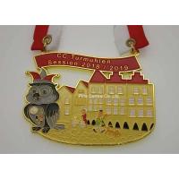 Buy cheap Customized Carnival Badge Medals For Beer Festival 2D Design Ribbon Attachment product