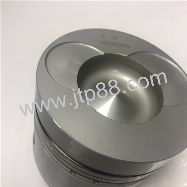 4D120 Excavator Engine Parts Piston 44mm Diamater With Aluminum Material