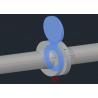 Buy cheap Forged Nickel Spectacle Blind Flange ASTM B564 / ASTM SB 564 Incoloy 800 from wholesalers