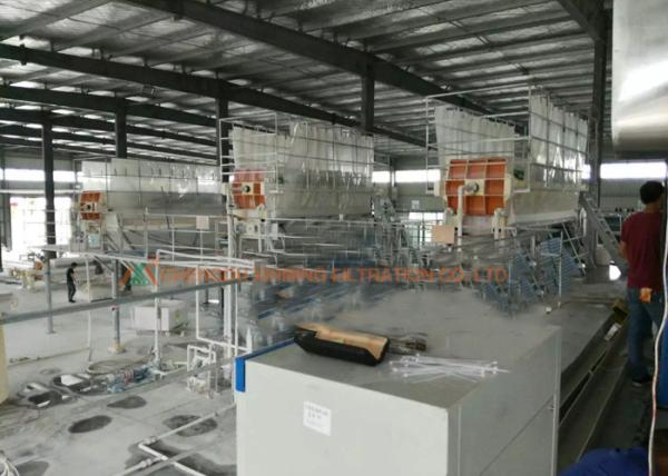 Buy cheap Palm Oil Hydraulic Chamber Filter Press Automatic Control 12 Months Warranty from wholesalers