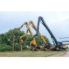 Buy cheap Excavator Vibrating Hydraulic Pile Driver 32 Mpa 40 - 45 Ton from wholesalers