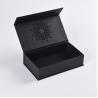 Buy cheap Black Magnetic Suction Packaging Gift Box For Cosmetics Necklace Jewelry Packaging from wholesalers
