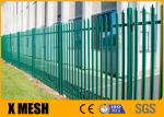 Powder Coated D & W Steel Palisade Fence Black Finished Easily Assembled
