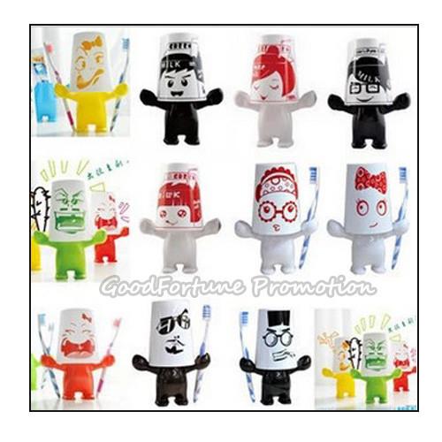 Buy cheap customed logo promotional Eco ps different pattern toothbrush holder cup gift from wholesalers