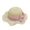 Buy cheap Pantone Color Wide Brim Straw Hat Womens Beach Hats custom logo from wholesalers