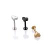 Buy cheap Heart shaped lip ring stainless steel body piercing jewelry labret ring from wholesalers