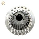 Hot Dip Galvanised Power Pole 166KV 38m For Power Transmission Line
