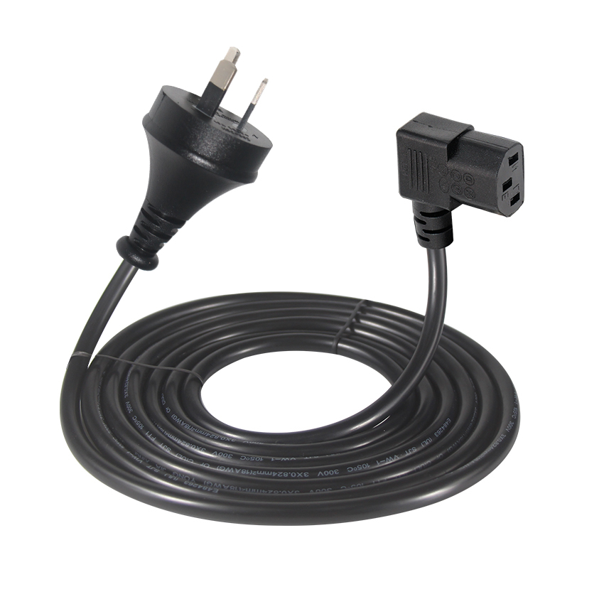 220V Female 3X1.0MM Cable 240V Saa Plug Computer Power Cord Australia To C13
