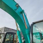 Green Kobelco 135 Used Kobelco Excavator Second Hand Crawler Excavator 13500kg