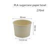 Buy cheap Compostable PLA Sugarcane Paper Soup Bowl Takeaway Container from wholesalers