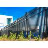 Buy cheap Strong Powder Coated Steel Tubular Fencing Civil Infrastructure 2.2m from wholesalers