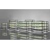 Buy cheap Aluminum 4 Layers Hydroponic Indoor Vertical Farms For Greenhouse from wholesalers