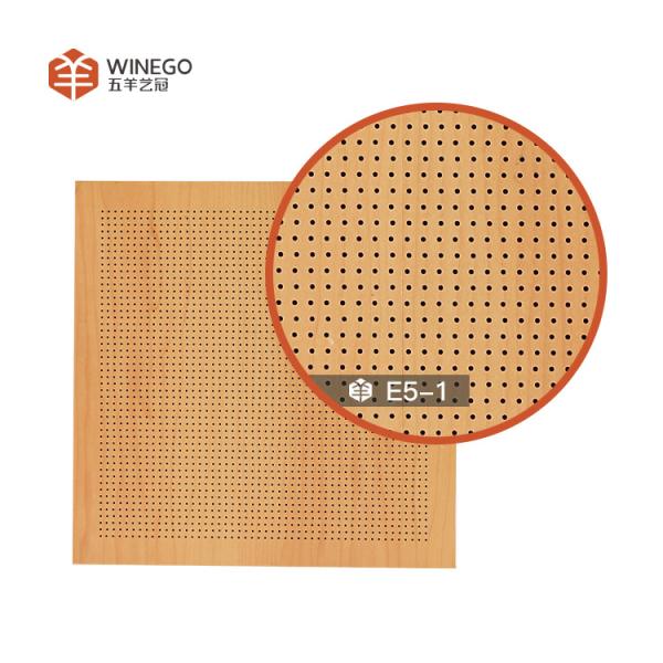 Buy cheap Interior MDF Micro Perforated Acousitic Panels , Acoustic Sound Panels For Walls OEM from wholesalers