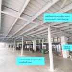 Customized Height Mezzanine Floor for Warehouse Storage 300kg 500kg 700kg 800kg