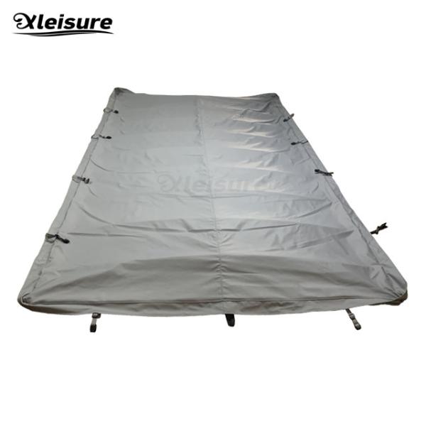 Buy cheap Durable Rigid Endless Swim Spa Covers Rectangle Hot Tub Lid Covers Dark Brown from wholesalers