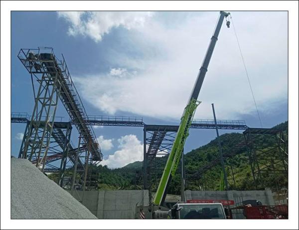 Buy cheap Mobile Powder Bulk 1000mm Horizontal Belt Conveyor from wholesalers