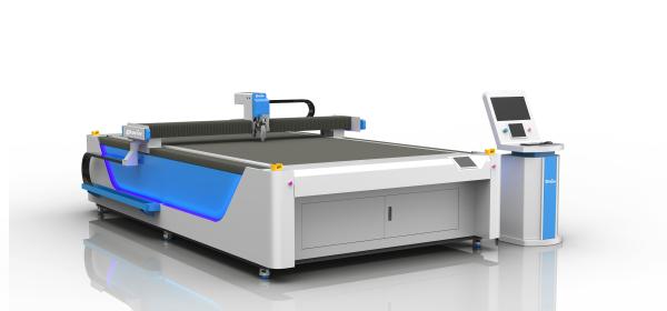 Buy cheap 1600x2500mm Oscillating Knife Cutting Machine , CNC Fabric Cutting Machine from wholesalers