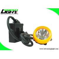 Buy cheap 7.8Ah rechargeable high power led miner cap lamp Anti-cracked Minera lampara product