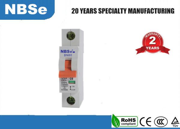 Buy cheap NBSe BN60 Micro Circuit Breaker , Industrial Circuit Breaker Up To 63A 10KA from wholesalers