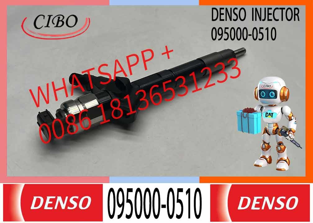 DENSO Common Rail DCRI100510 Fuel Injector 095000-0510 095000-0511 16600-8H800 For Nissan X-Trail YD22ETI T30 2.2 Di Eng