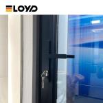 Modern Aluminum Glass Accordion Folding Patio Doors External ODM