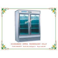 Buy cheap OP-903 Unique Soft Design Sunscreen Glass Doors Vertical Display Refrigerator product