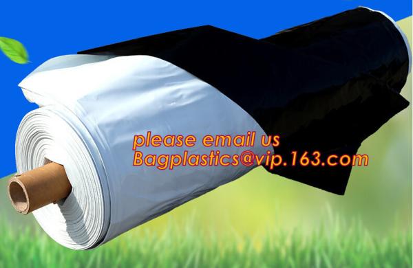 Buy cheap panda strawberry mulch film/black white strawberry film ground cover,UV Resistant Black White PE/Polyethylene/Poly Refle from wholesalers