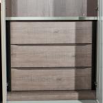 Acrylic Face Modern Wardrobe Closets Modern Clothes Cabinet With Drawers