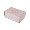 Buy cheap 350gsm Pink White Paper Cake Packaging Box With Custom Logo Gold Foil from wholesalers