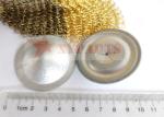 High Hardness Galvanized Steel 50mm Round Dome Cap Speed Clips
