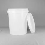 Lightweight Round Plastic Oil Bucket For Storing And Transporting