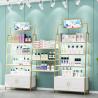 Buy cheap Medical Cosmetic Display Rack Stand Display Wall Cabinet Gold from wholesalers