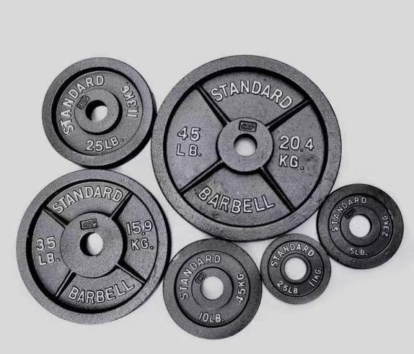 Buy cheap Commercial Home D Round 5kg 10kg 20kg 50kg Cast Iron Barbell Weight Lifting Plate from wholesalers
