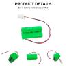Buy cheap Customized Rechargeable Rc Car Battery 4.8v 1300mah Ni-Mh Battery Pack from wholesalers