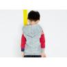 Buy cheap 100% Cotton Boys Baseball Jacket , Zippered Boys Sleeveless Hoodie With Two Pocket from wholesalers