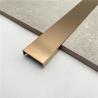 Buy cheap Decorative stainless steel u channel shape angle tile trim from wholesalers