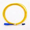 Buy cheap 3.0mm OEM Optical Patch Cord , LC / UPC SM Fiber Optic Patch Cable from wholesalers