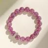 Buy cheap Pink Quartz Bracelet Natural Stone Beaded Bracelets Handmade Stretch Gemstone Bracelet Healing Crystal Bracelet Healing Jewelry Gifts For Women Girls from wholesalers