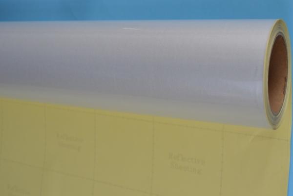Buy cheap High quality printable glass beads Reflective Vinyl Sticker with Honeycomb for trafic from wholesalers