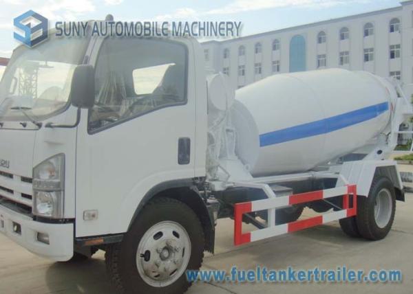 Buy cheap Isuzu 4CBM Concrete Truck Mixer With Interpump Hydraulic Pump And Motor from wholesalers